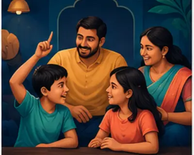 Family Festival Quiz illustrated game cover